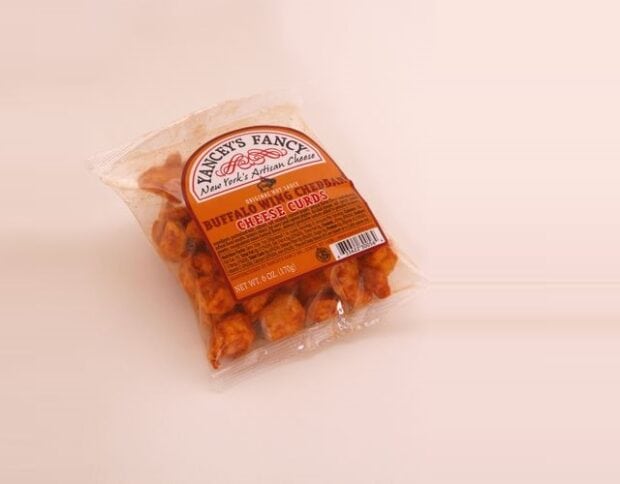 Buffalo Wing Cheddar Cheese Curds