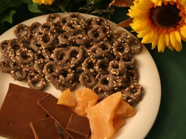 Chocolate Toffee Pretzels