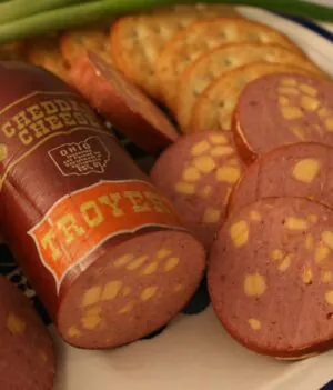 Troyers Trail Bologna with Cheddar