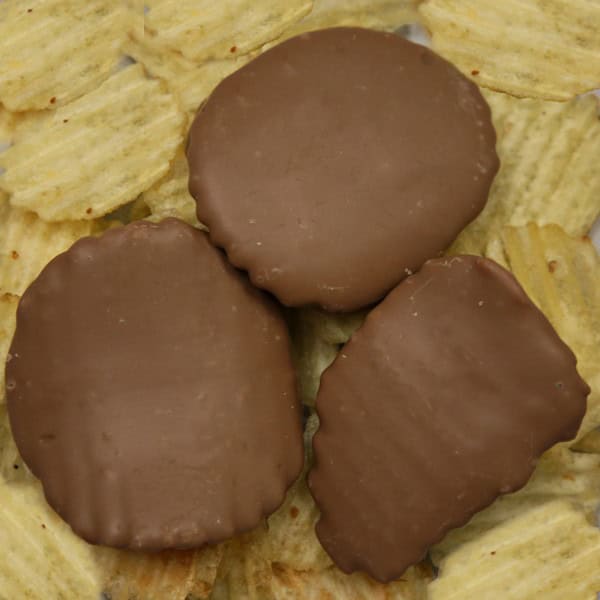 Chocolate Covered Potato Chips