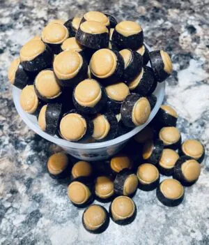 Mini Chocolate Buckeyes